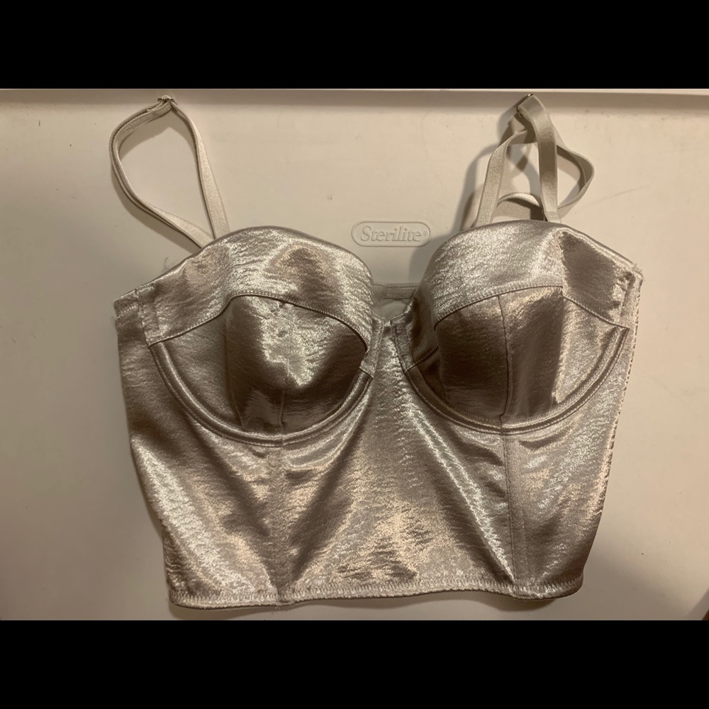 Silver Bustier - Picture 3 of 3